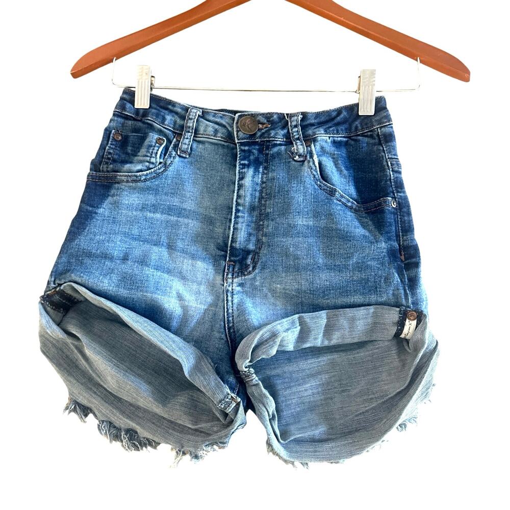 One teaspoon 27 denim summer wear great condition trendy mini shirt shorts
